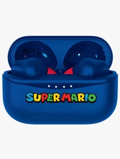 Elektronik & Media|OTLTechnologies OTL Super Mario Hovedtelefoner In-Ear TWS, Blå