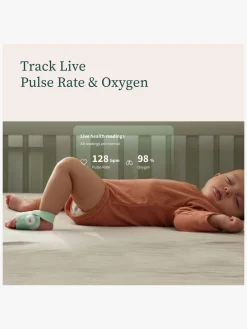Owlet Sikkerhed-Dream Sock Babyalarm inkl. Cam 2, Mint