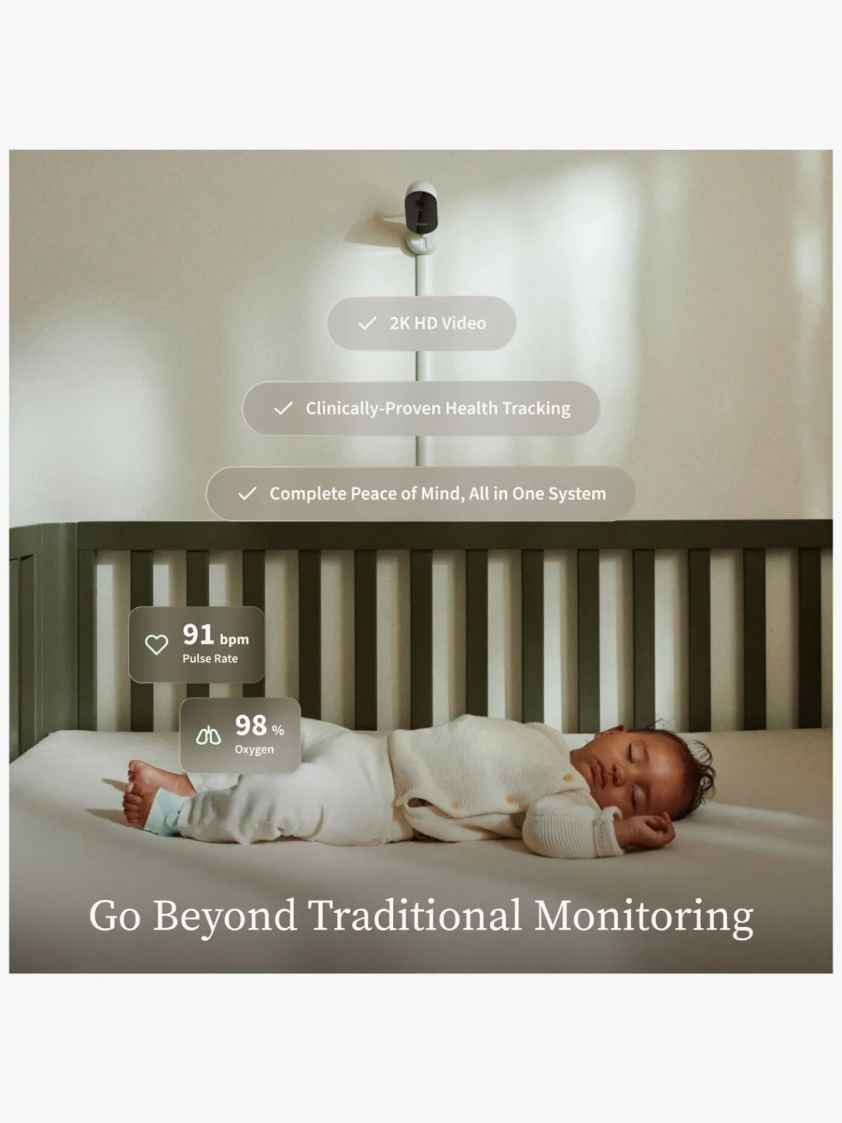 Owlet DreamSight Duo Babyalarm, Bedtime Blue