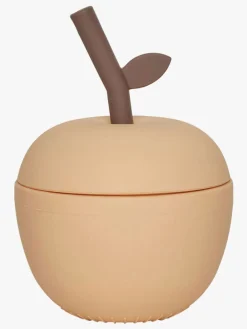 OYOY Spisetid-Apple Sugerørskop, Peach