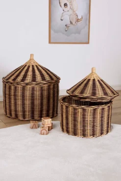 Børn OYOY Cirkus Opbevaringskurv, Nutmeg