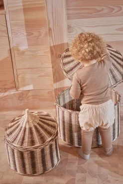 Børn OYOY Cirkus Opbevaringskurv, Nutmeg