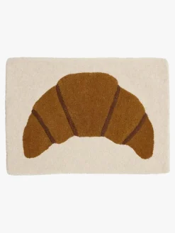 Børn OYOY Croissant Tufted Miniature Gulvtæppe 45x65, Brown