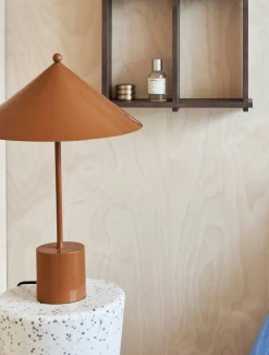 Børn OYOY Kasa Bordlampe, Caramel
