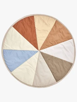 Børn OYOY Interiør-Moni Quiltet Legetæppe, Beige