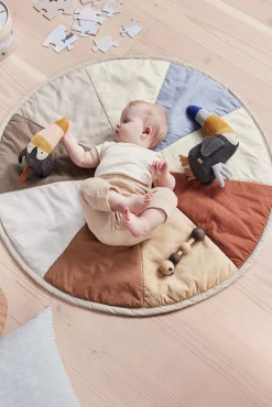 Børn OYOY Interiør-Moni  Quiltet Legetæppe, Beige