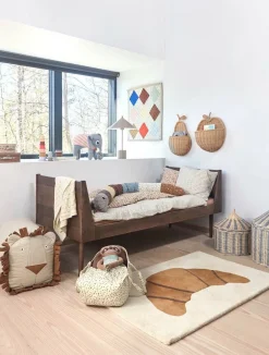Børnemøbler|OYOY Vægkurv Pear, Nature Beige