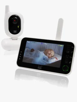 Padwico V8 Babyalarm med Opladeligt Batteri, White
