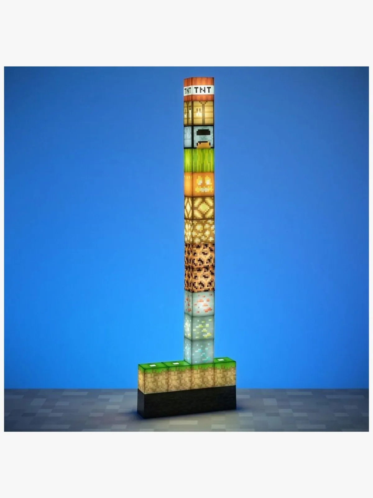 Børn Paladone Minecraft Building Block Lampe