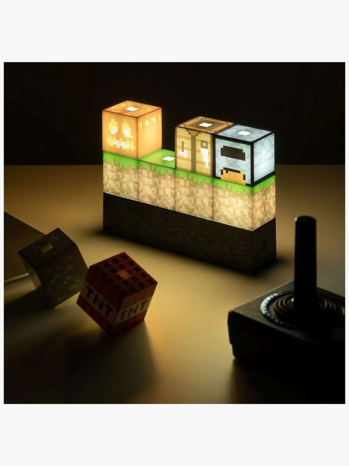 Børn Paladone Minecraft Building Block Lampe
