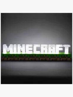 Børn Paladone Minecraft Logo Lampe