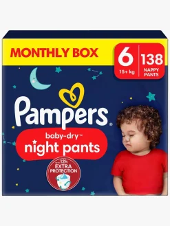 Pampers Pleje & Hygiejne-Baby Dry Night Pants Bleer Str. 6 15+ kg 138-pak