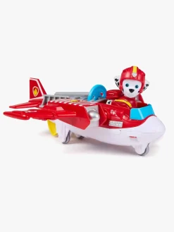 PawPatrol Legetøjsfigurer-Paw Patrol Air Rescue Themed Transportmiddel Marshall