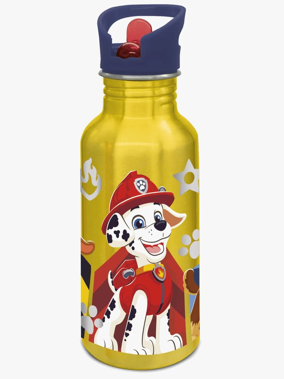 PawPatrol Paw Patrol Aluminium Drikkedunk 545ml, Gul