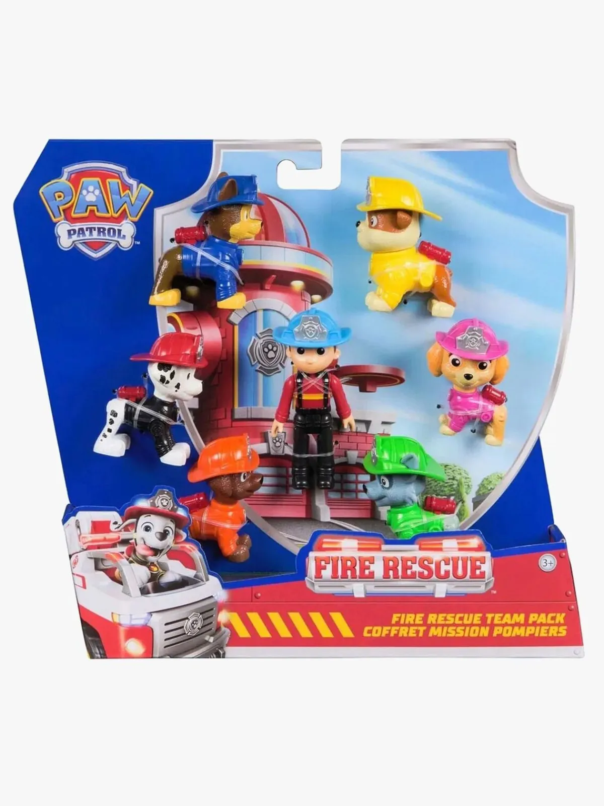 PawPatrol Paw Patrol Brandberedskab Figursæt 7-pak