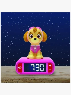 Børn PawPatrol Interiør-Paw Patrol Digitalt Vækkeur med Natlampe