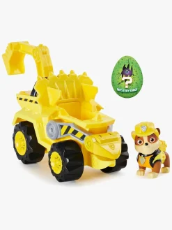 PawPatrol Legetøjsfigurer-Paw Patrol Dino Deluxe Transportmiddel Rubble