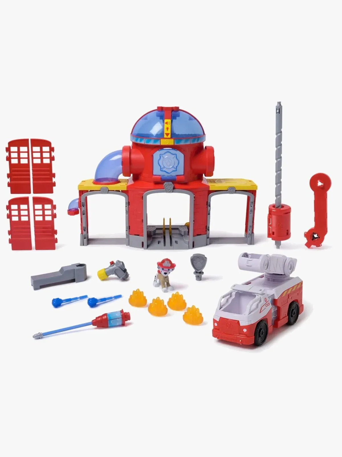 PawPatrol Paw Patrol Fire Rescue Brandstation Legesæt