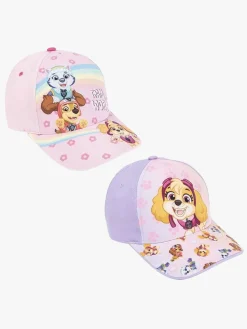 Børn PawPatrol Tilbehør-Paw Patrol Kasketter 2-pak, Skye