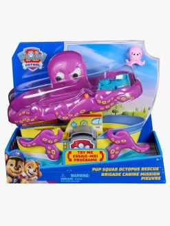 PawPatrol Paw Patrol Legesæt Blæksprutte Pup Squad