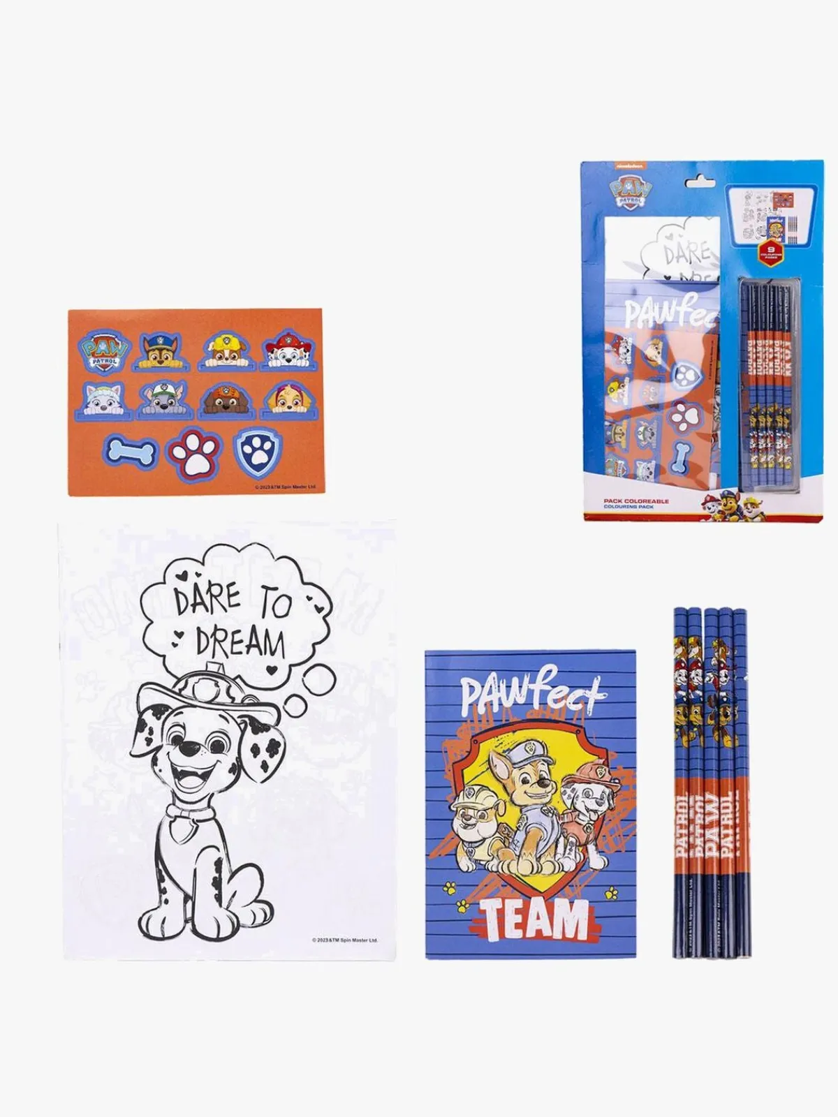 PawPatrol Paw Patrol Malesæt