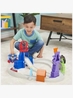 PawPatrol Legetøjsbiler & -Fartøjer|Legetøjsfigurer-Paw Patrol Movie True Metal City Rescue Playset
