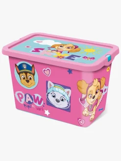 Børn PawPatrol Paw Patrol Opbevaringskasser Sæt 23l & 7l, Pink