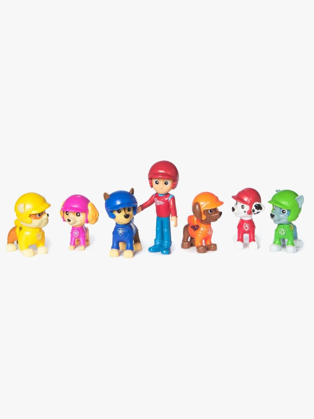 Legetøjsfigurer|PawPatrol Paw Patrol Rescue Wheels Figursæt 7-pak