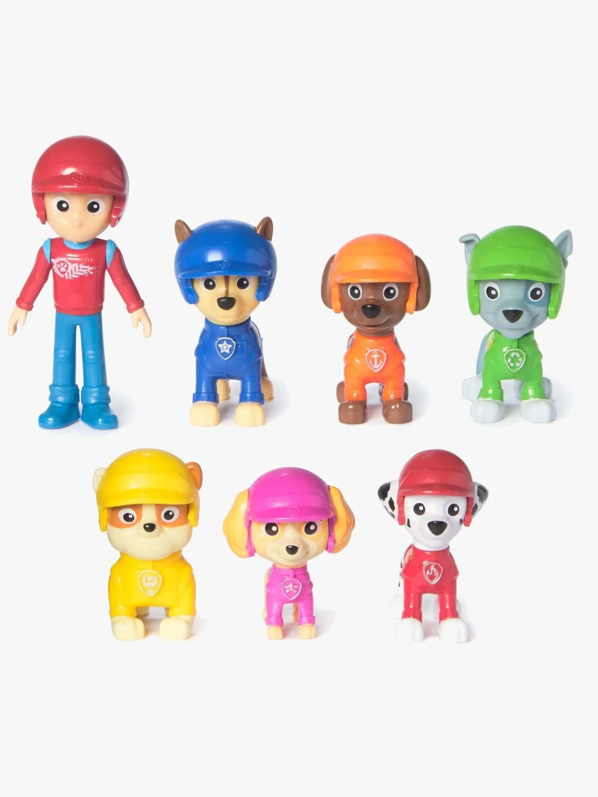 Legetøjsfigurer|PawPatrol Paw Patrol Rescue Wheels Figursæt 7-pak