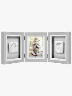 Pearhead Dåbsgaver-Babyprints Deluxe Ramme, Grå