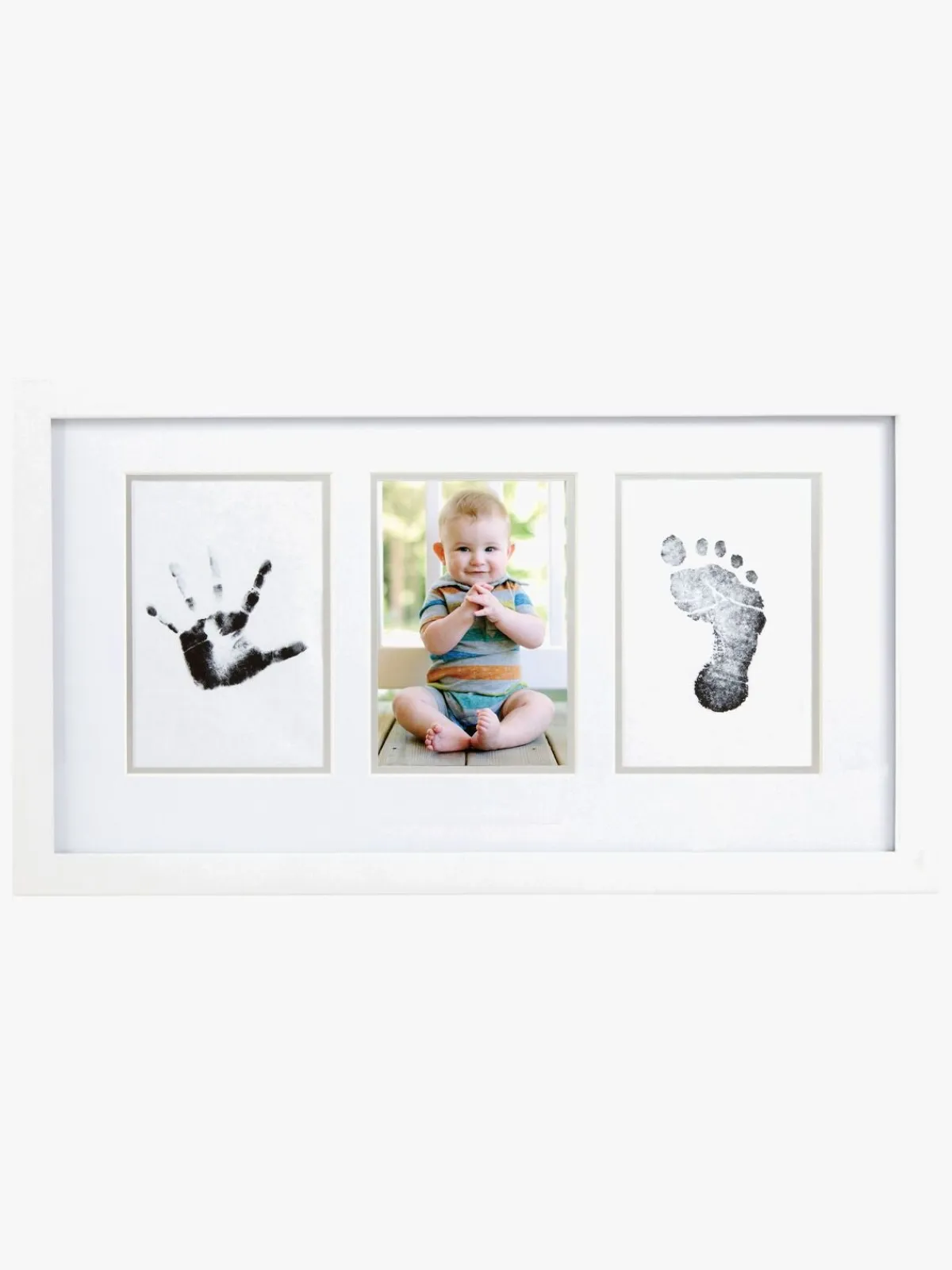 Børn Pearhead Interiør-Babyprints Fotoramme Blæk, Hvid