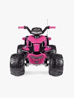 PegPerego PegPérego Corral T-Rex Firehjulet ATV 330W, Lyserød/Sort