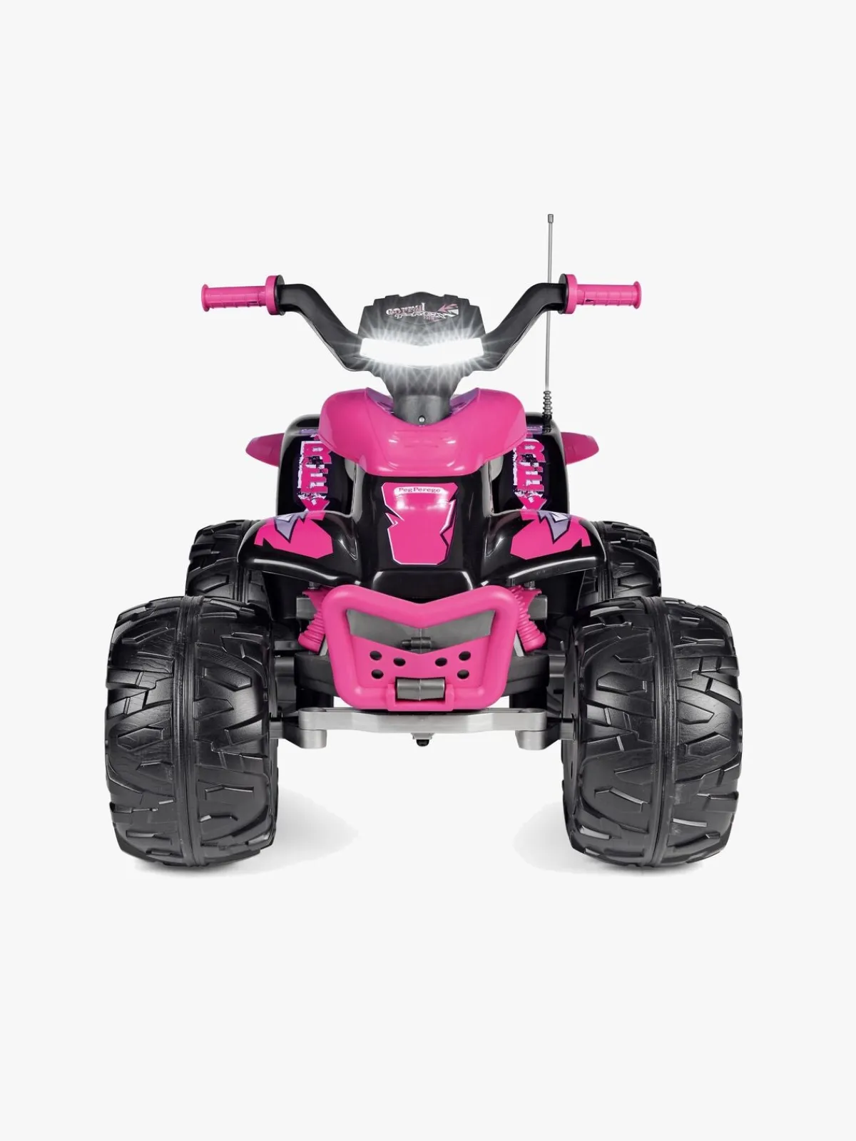 PegPerego PegPérego Corral T-Rex Firehjulet ATV 330W, Lyserød/Sort