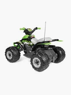 PegPerego Elbiler & -Køretøjer-PegPérego Corral T-Rex Firehjulet ATV 330W, Grøn/Sort