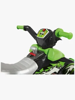 PegPerego Elbiler & -Køretøjer-PegPérego Corral T-Rex Firehjulet ATV 330W, Grøn/Sort
