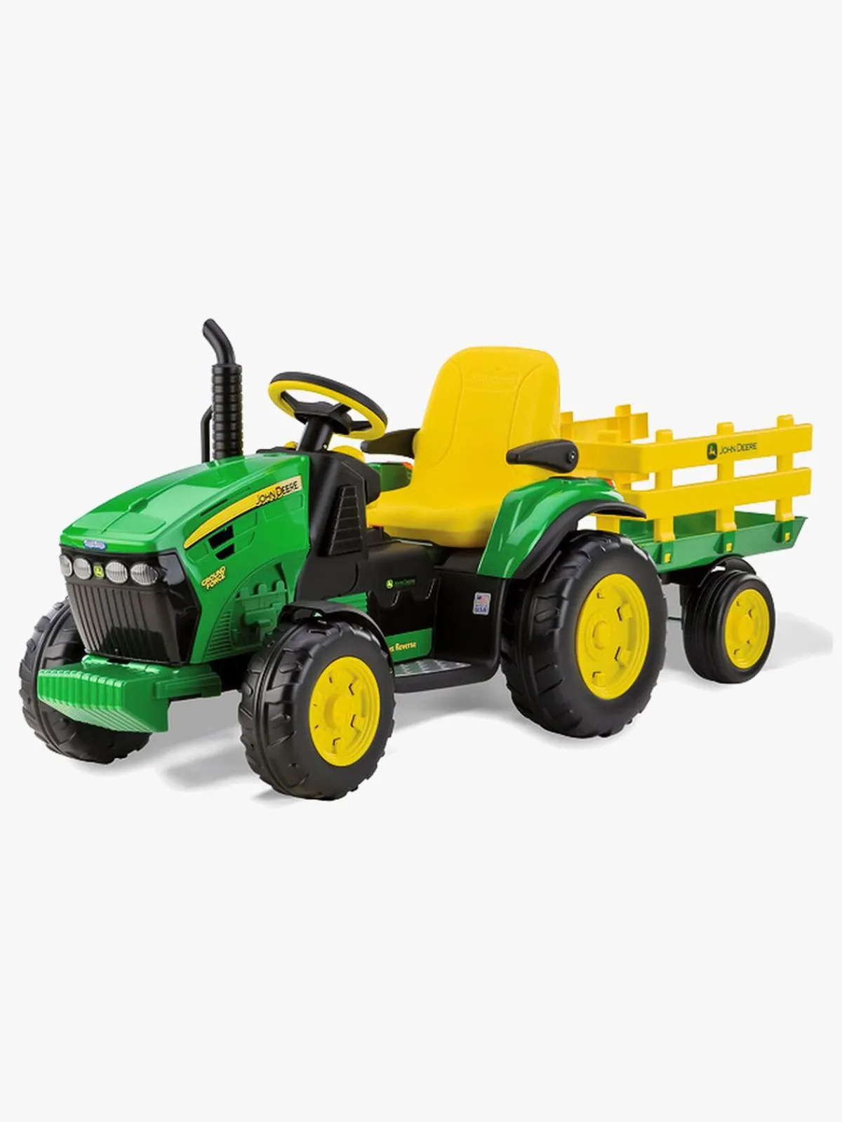 Børn PegPerego PegPérego John Deere Ground Traktor, Grøn
