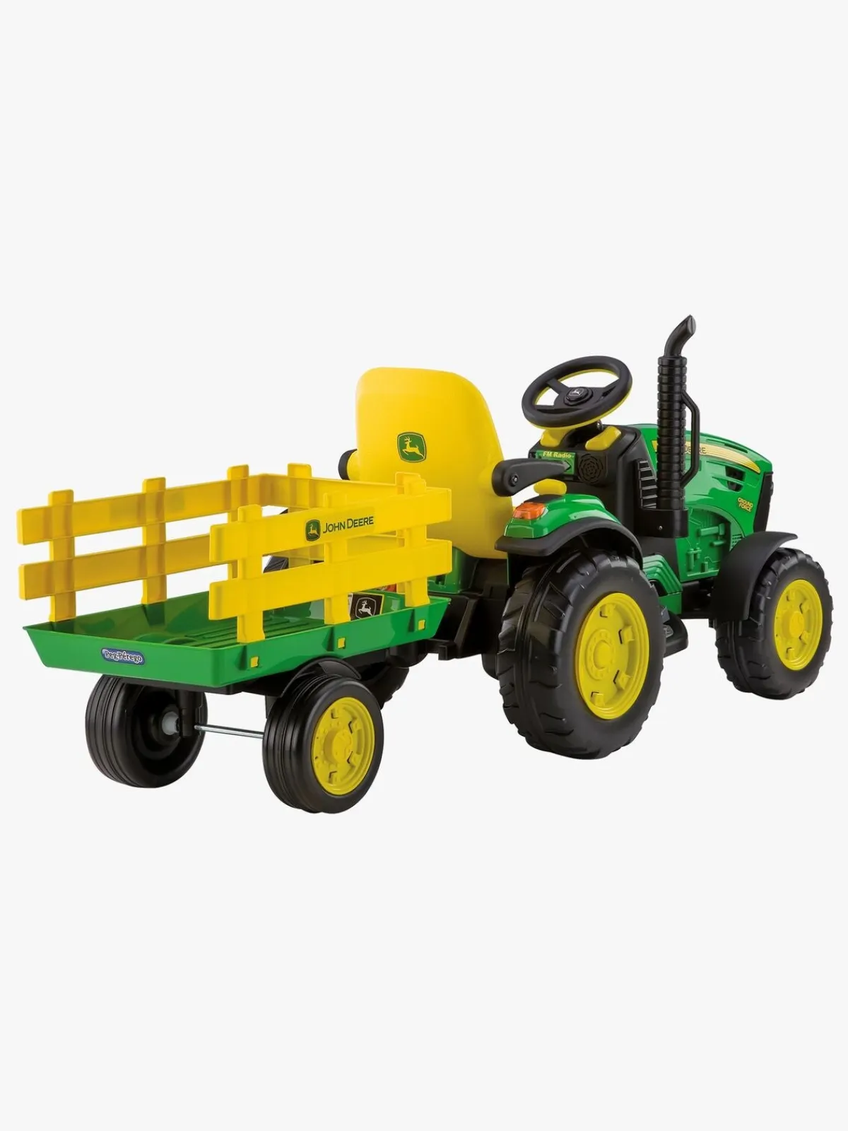 Børn PegPerego PegPérego John Deere Ground Traktor, Grøn