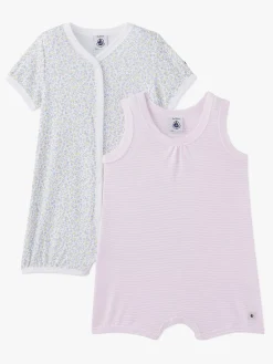 Børn PetitBateau Petit Bateau Jumpsuits, Grå/Lyserød