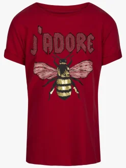 Børn PetitbySofieSchnoor Overdele-Petit by Sofie Schnoor T-Shirt, Red