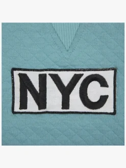 Overdele|PetitbySofieSchnoor Petit by Sofie Schnoor T-shirt NYC, Aqua Blue
