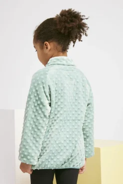 Børn PetiteCherieAtelier Petite Chérie Atelier Alexis Fleecetrøje, Blue Surf