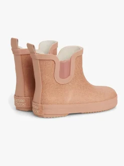 Gummistøvler|PetiteCherieAtelier Petite Chérie Atelier Alicia Gummistøvler, Glitter Mellow Pink Lyserød