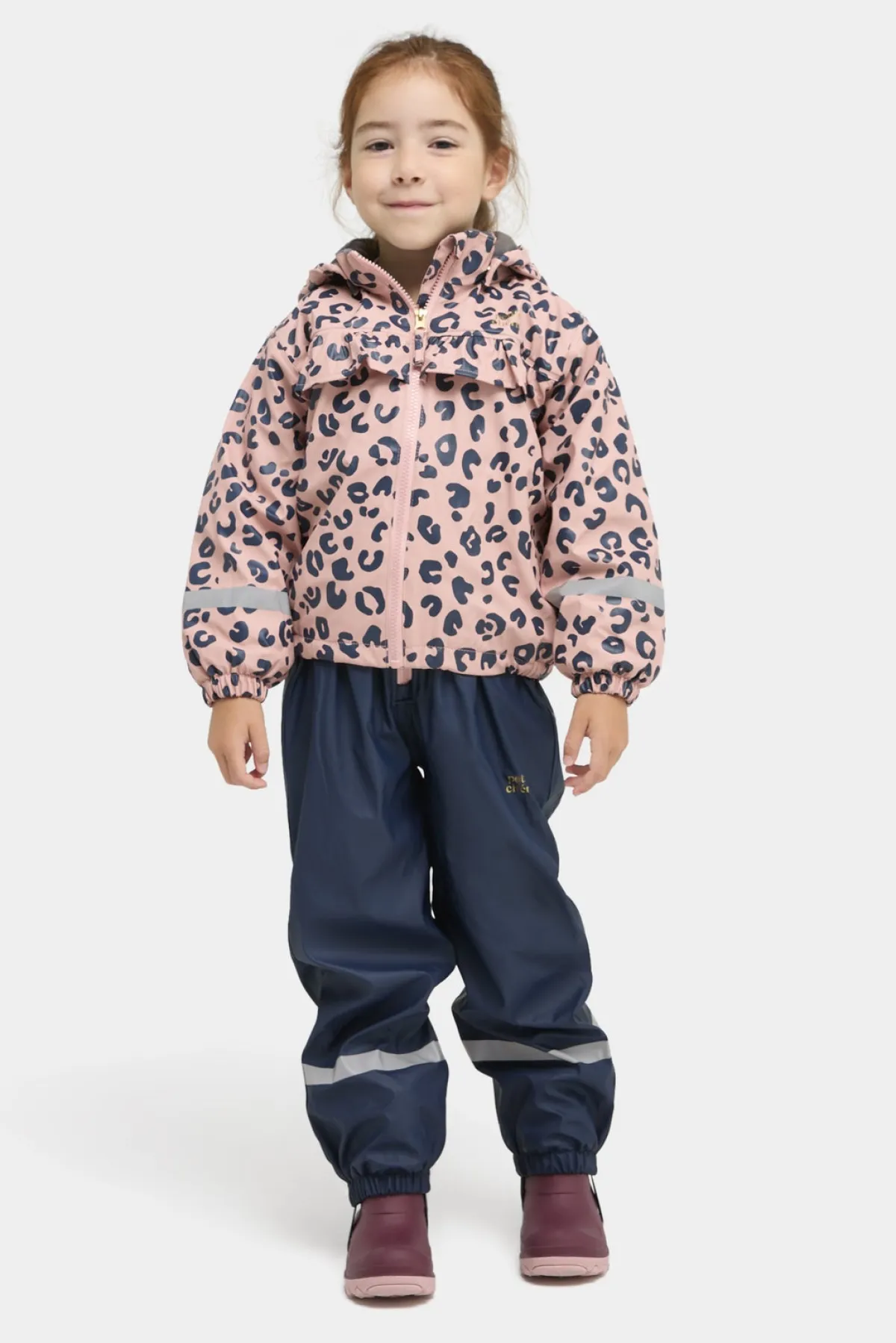 Børn PetiteCherieAtelier Petite Chérie Atelier Aline Foret Regnsæt, Leo Mellow Rose