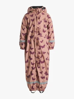 Børn PetiteCherieAtelier Regntøj-Petite Chérie Atelier Ally Foret Regndragt, Butterfly Mellow Rose