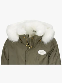 Børn PetiteCherieAtelier Petite Chérie Atelier Amabelle Parkajakke, Off White