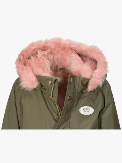 Børn PetiteCherieAtelier Petite Chérie Atelier Amabelle Parkajakke, Dusty Pink