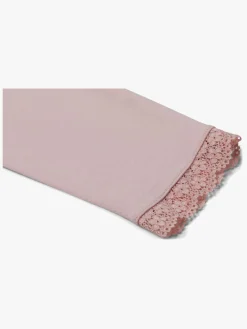 Børn PetiteCherieAtelier Underdele-Petite Chérie Atelier Amandine Leggings 2-Pak, Pink/White