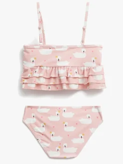 Børn PetiteCherieAtelier Petite Chérie Atelier Amelie UV-Bikini, Swan