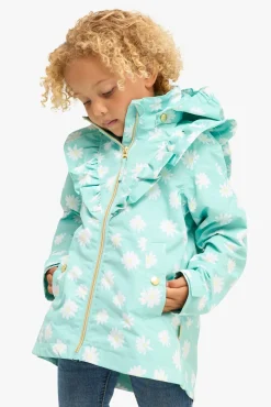 Børn PetiteCherieAtelier Petite Chérie Atelier Astrid Skaljakke, Daisy Turquoise
