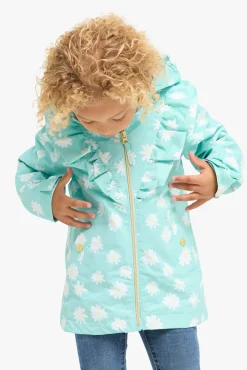 Børn PetiteCherieAtelier Petite Chérie Atelier Astrid Skaljakke, Daisy Turquoise